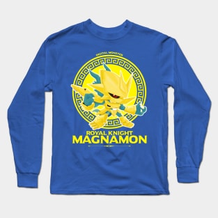 digimon chibi magnamon Long Sleeve T-Shirt